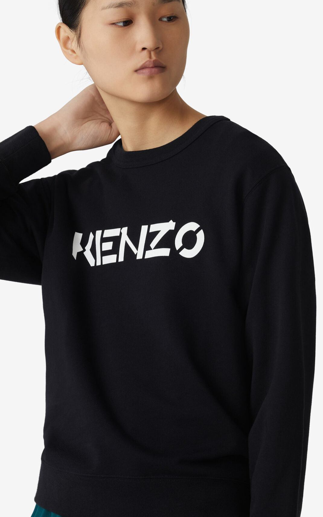 Sudadera Kenzo Logo Mujer Negras - SKU.6990372